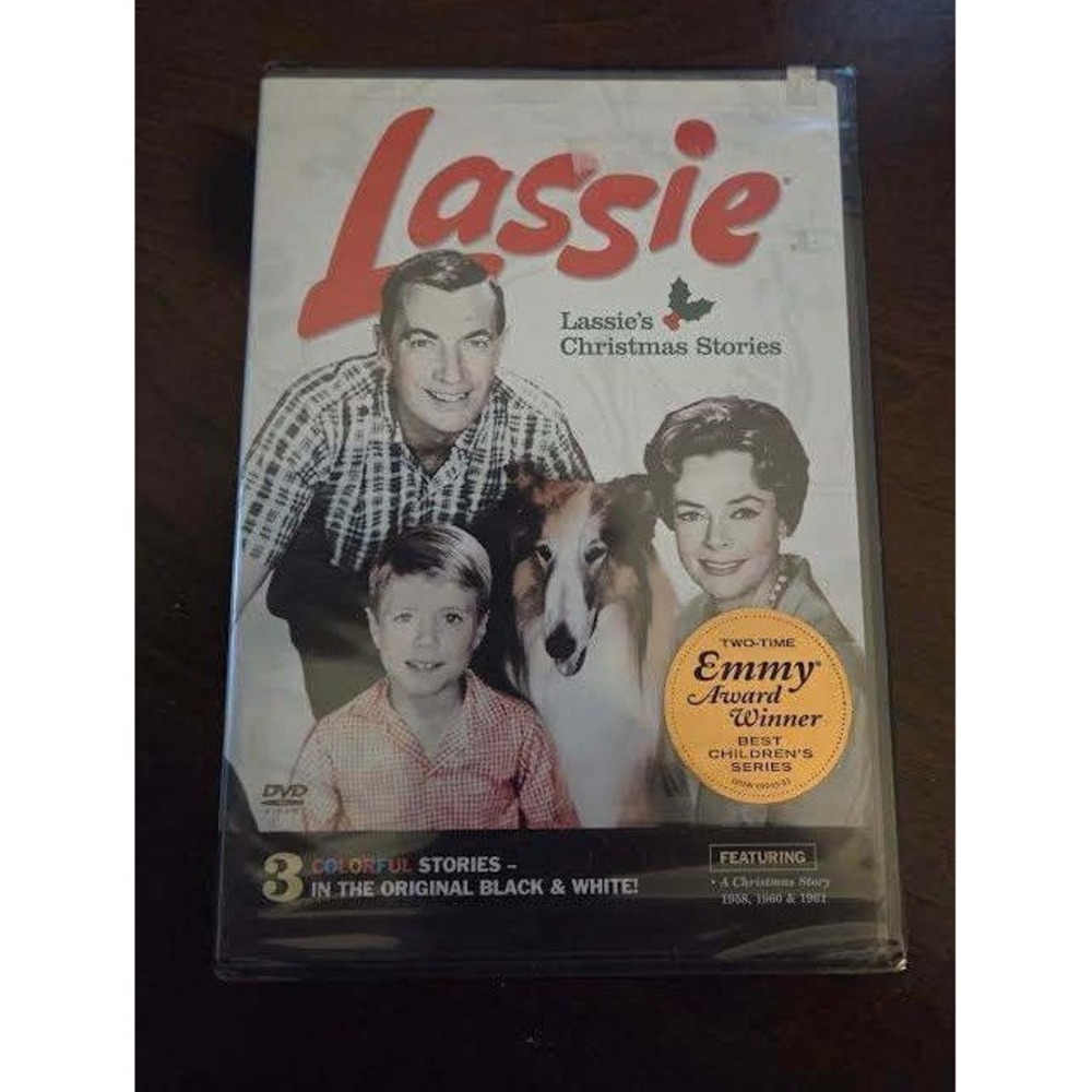 Lassie's Christmas Stories DVD 3 Colorful Episodes Black &‎ White Classic TV NEW